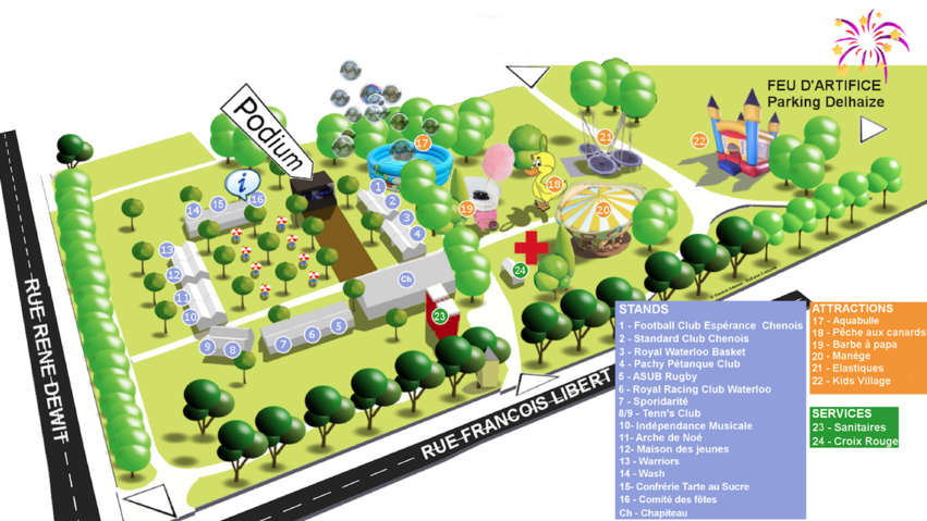 Le 21 juillet 2016 à Waterloo : Une fête nationale… et très familiale ! (+plan) Le 21 juillet 2016 à Waterloo : Une fête nationale… et très familiale ! (+plan)