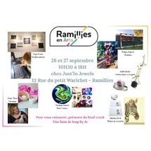 Ramillies en Arts : l'atelier Just'In Jewels ouvre ses portes à cinq artistes
