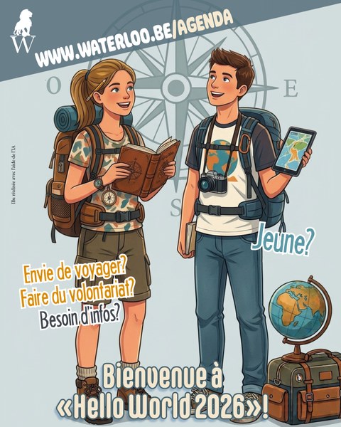« Hello World » : cap sur l'international avec Infor Jeunes Waterloo