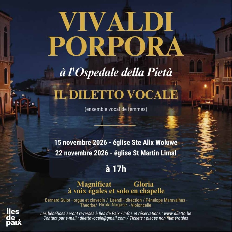 Il Diletto Vocale fait revivre les voix de la Venise de Vivaldi