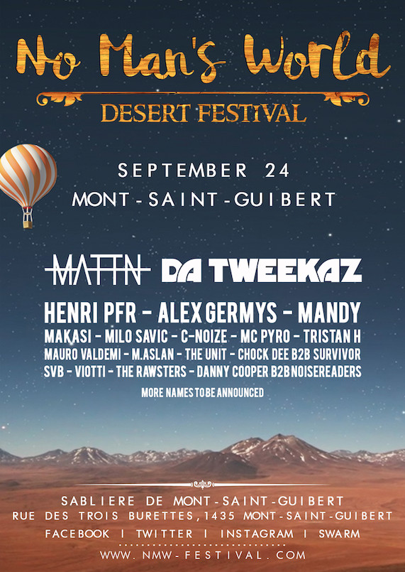 No Man's World Desert Festival 2016 !