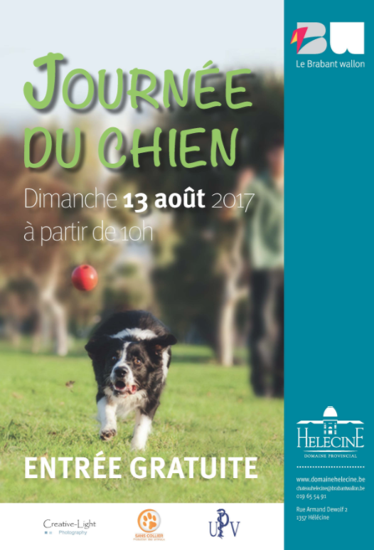 Journée du chien au Domaine provincial d'Hélécine
