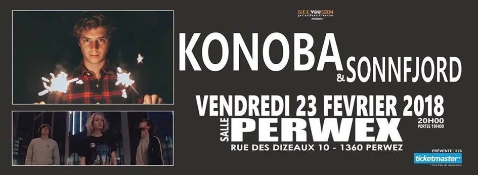 Des titres inédits lors d’un ultime concert de Konoba le 23 février 2018 au Perwex