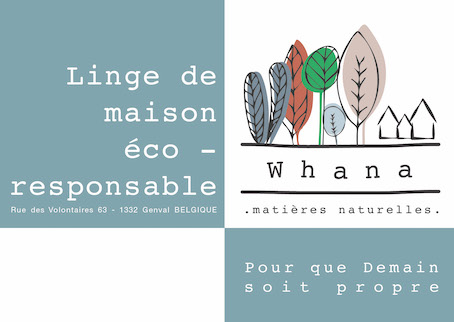 Brabant Wallon: Whana – Du linge de maison en matières naturelles et éco-responsables à Genval