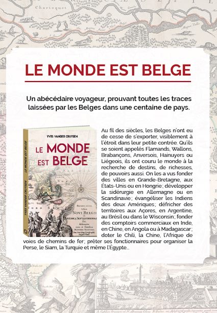 Waterloo : le monde est Belge, un nouveau livre de Yves Vander Cruysen