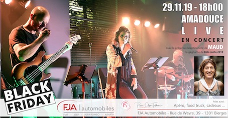 Afterwork & concert de Amadouce at FJA- Black Friday !