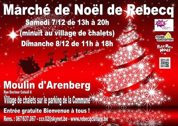 Marché de Noël de Rebecq 2019