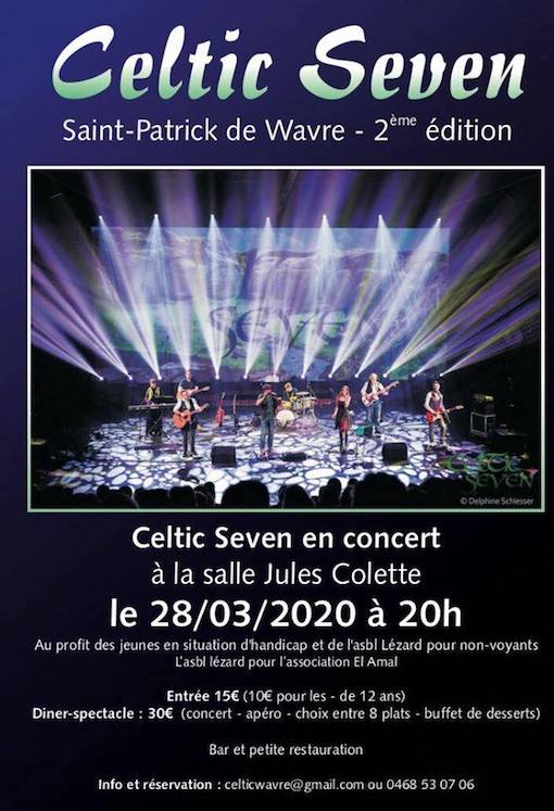 Wavre : Concert Celtic seven