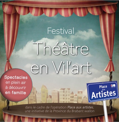 Festival théâtre en Vil'Art à Louvain-la-Neuve cet été!