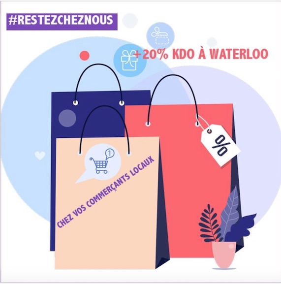 Profitez d'un bon "#RestoChezNous" et soutenez l'HORECA à Waterloo