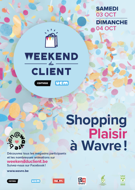Weekend du client 2020 : Wavre soutient ses commerçants, voici le programme.