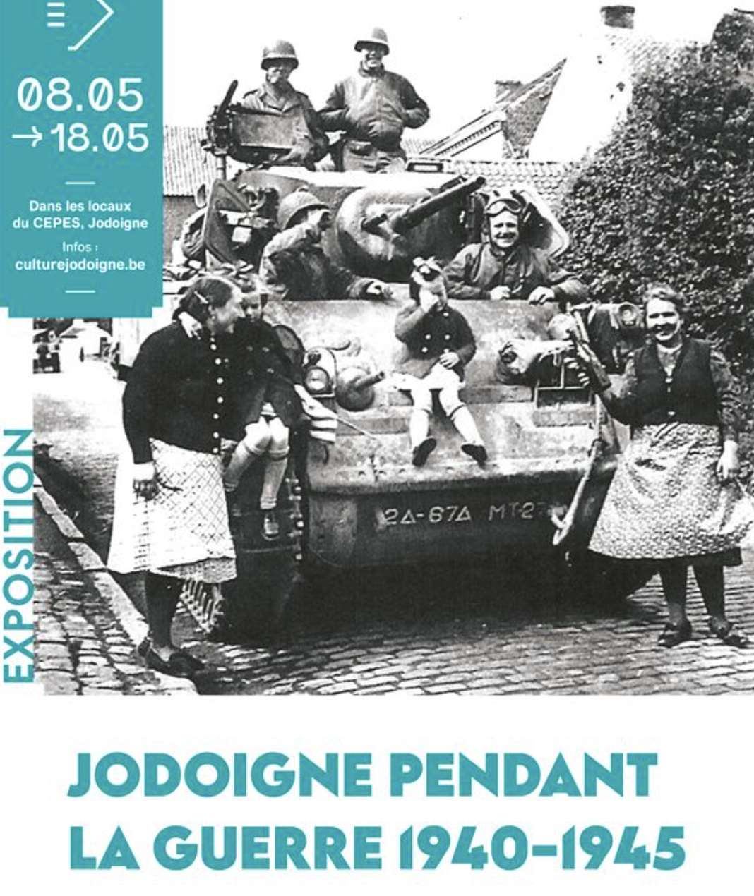 Exposition : Jodoigne pendant la guerre 40-45 | Du 8 mai au 18 mai 2022 | Jodoigne