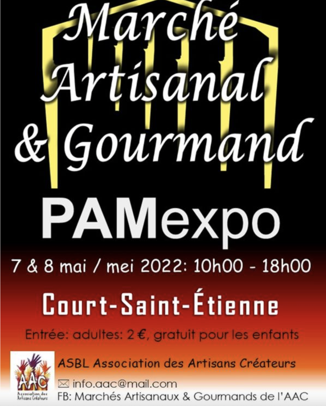 Marché Artisanal et Gourmand | Du 7 au 8 mai 2022 | Court-Saint-Etienne