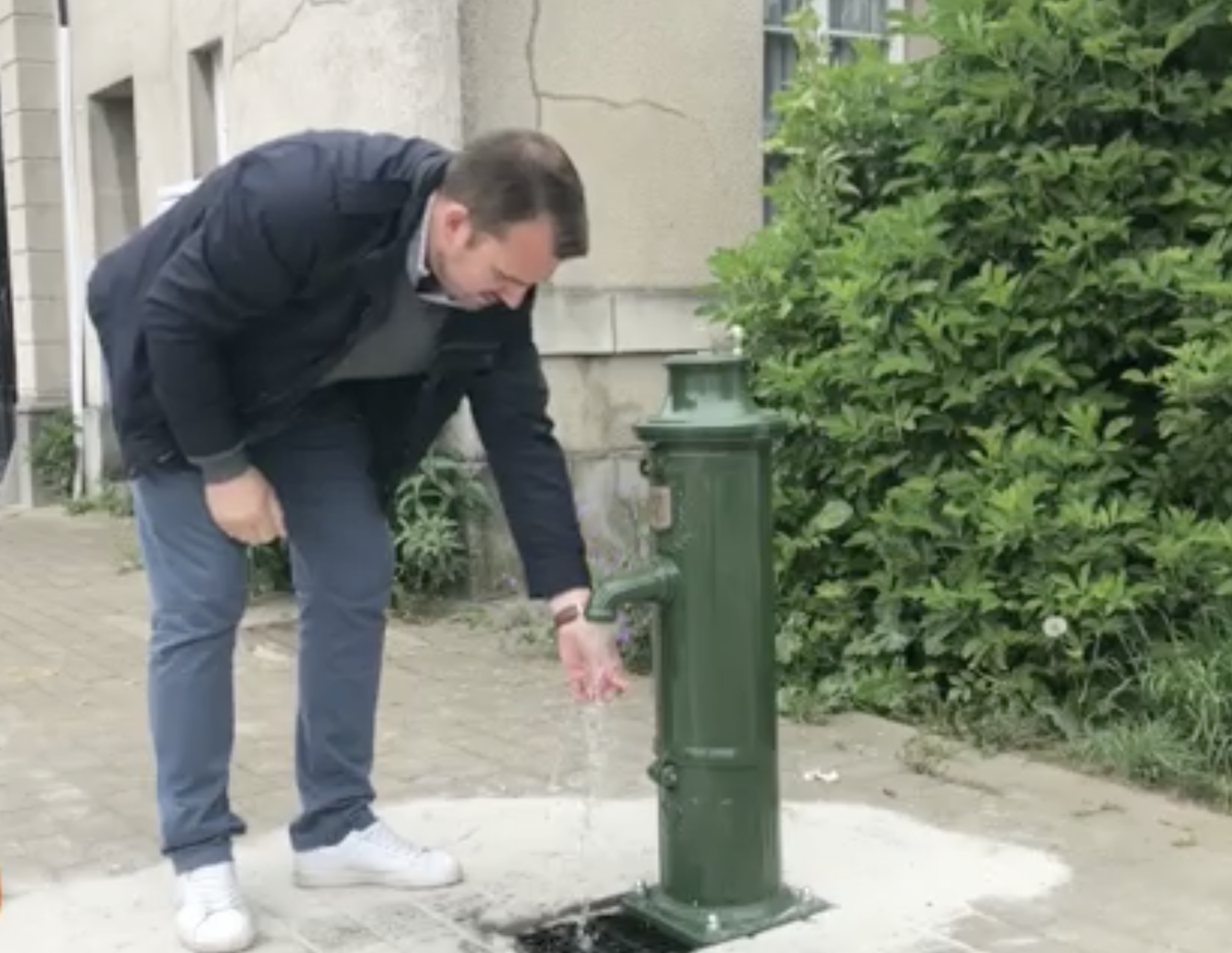 La ville de Genappe réinstalle des fontaines