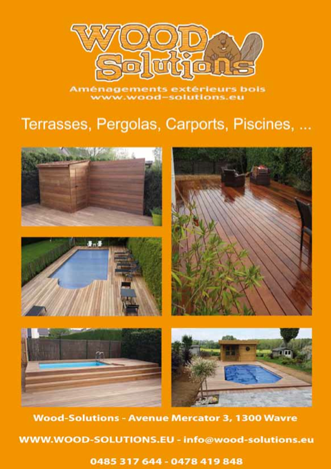 Wood Solutions : Terrasses, Pergolas, Carports, Piscines,... (Wavre - Brabant wallon)