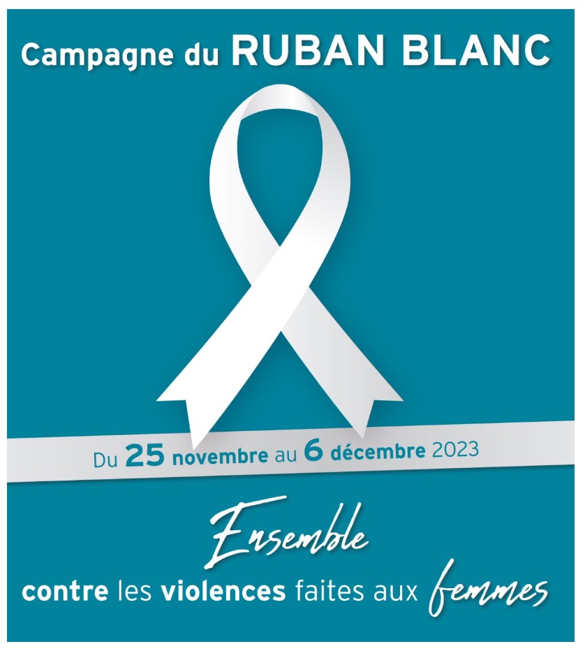 Opération Ruban Blanc – Ensemble contre les violences faites aux femmes