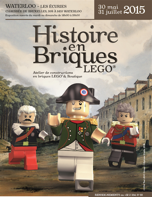 L’HISTOIRE IMPERIALE EN BRIQUES LEGO®… A WATERLOO (+vidéo trailer!)
