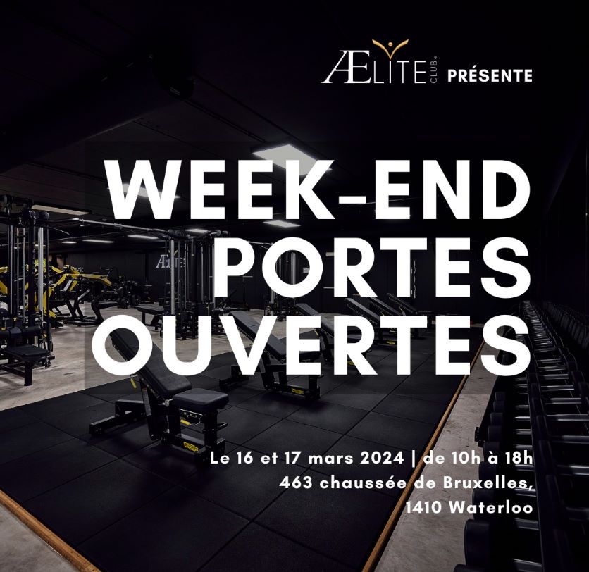 Week-end Portes Ouvertes chez Aelite Club les 16 & 17 mars !