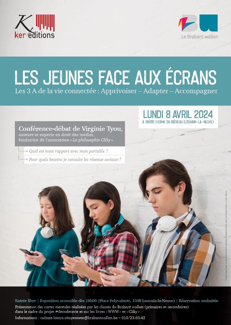 Conférence-Débat "Les Jeunes face aux écrans" à Louvain-la-Neuve