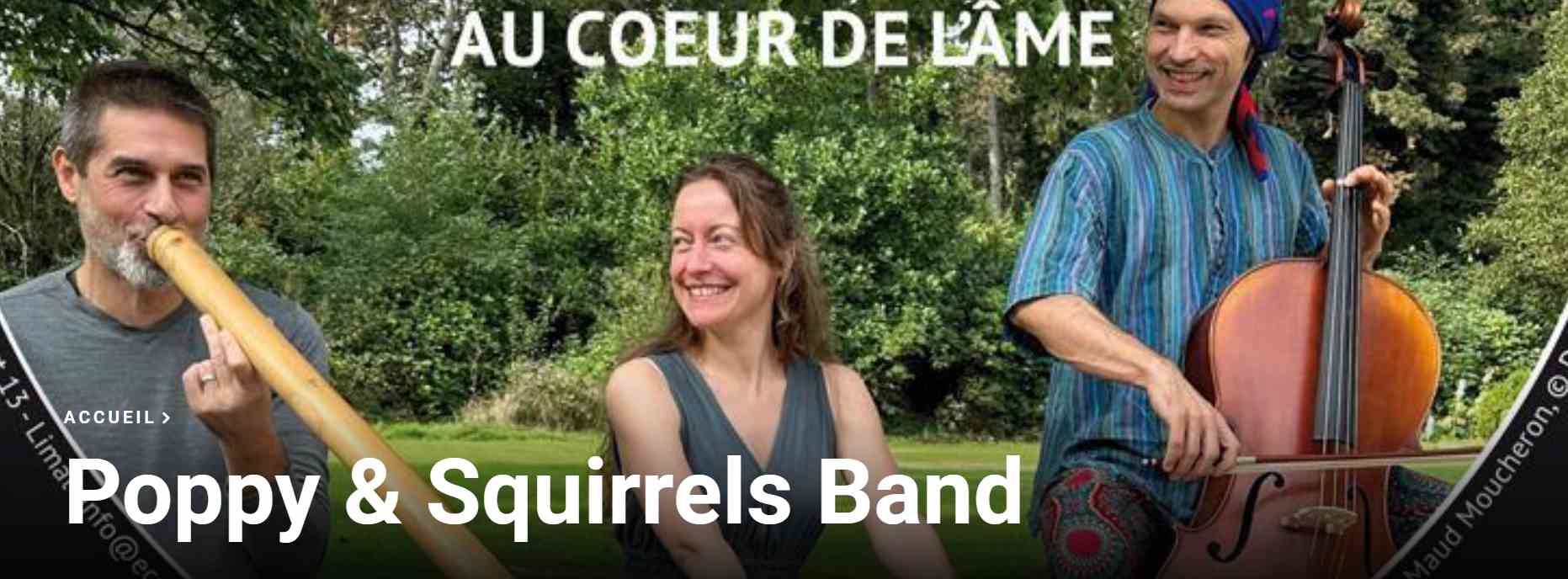 Le Poppy & Squirrels Band : Concert Poétique à la Chapelle de Profondsart