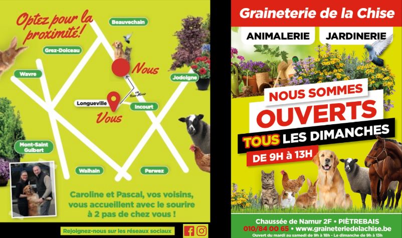 Animalerie engagée, Jardinage local, Conseil personnalisé