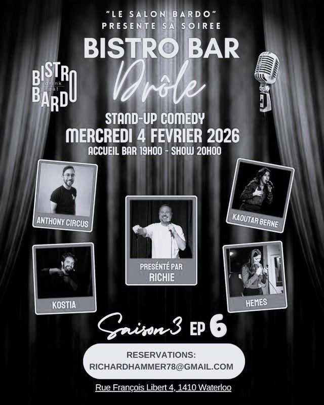 Stand-up, Humour, Convivialité