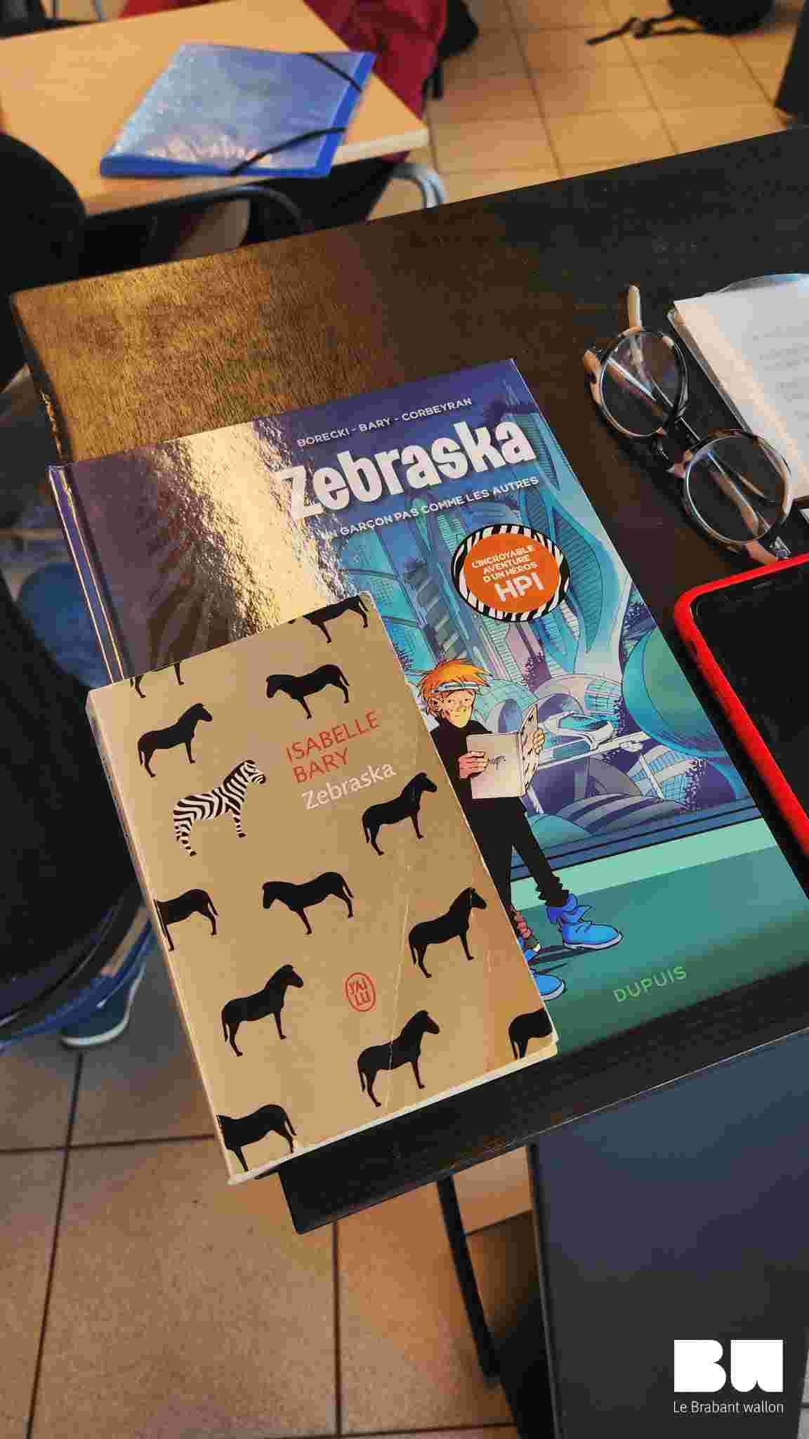 Zebraska, Bande dessinée, HPI