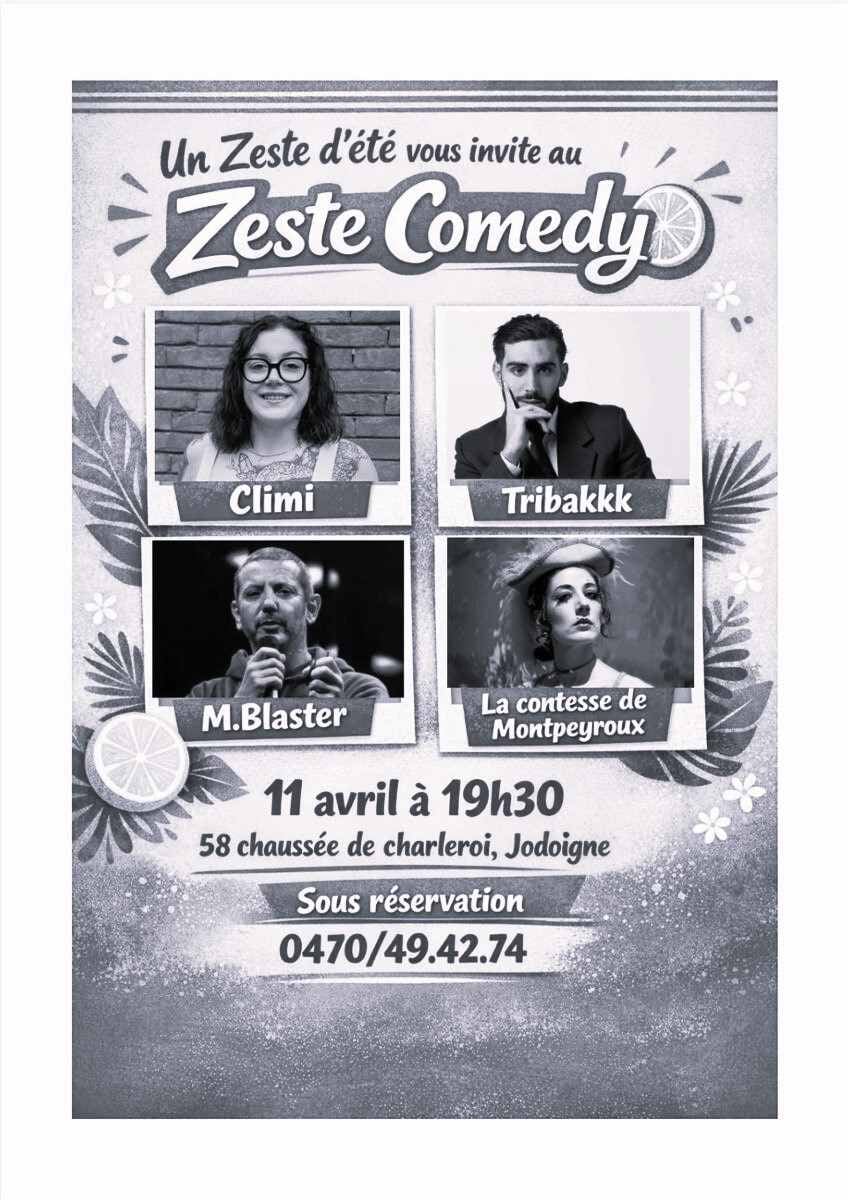 Humour, gastronomie, stand-up