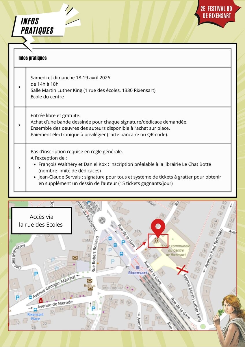 bande dessinée, festival, Rixensart