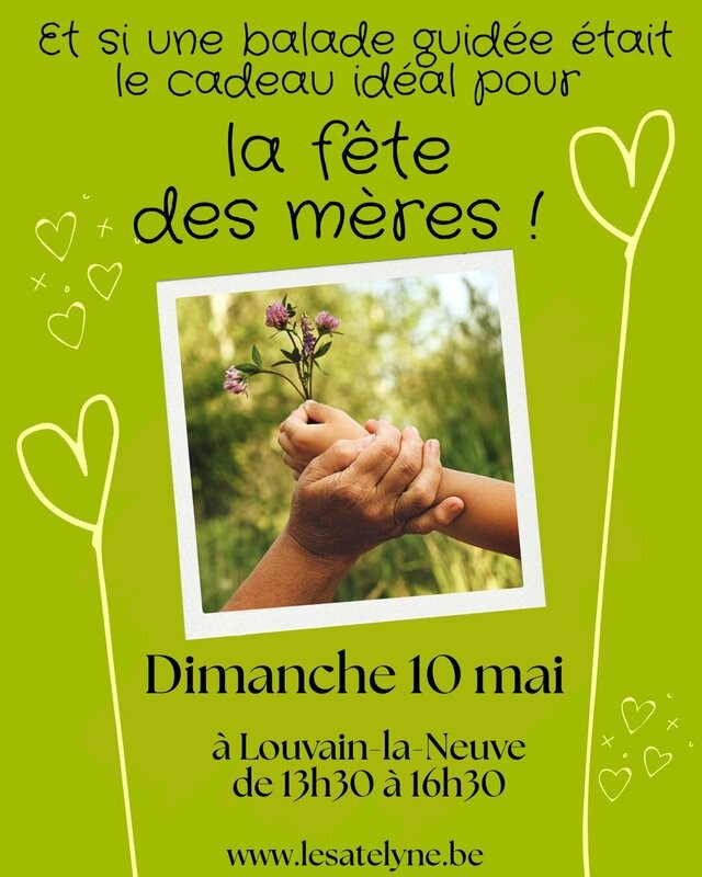 Fête des Mamans, Balade en nature, Bois des Rêves