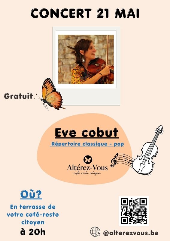 EveCobut, violon, classiquepop