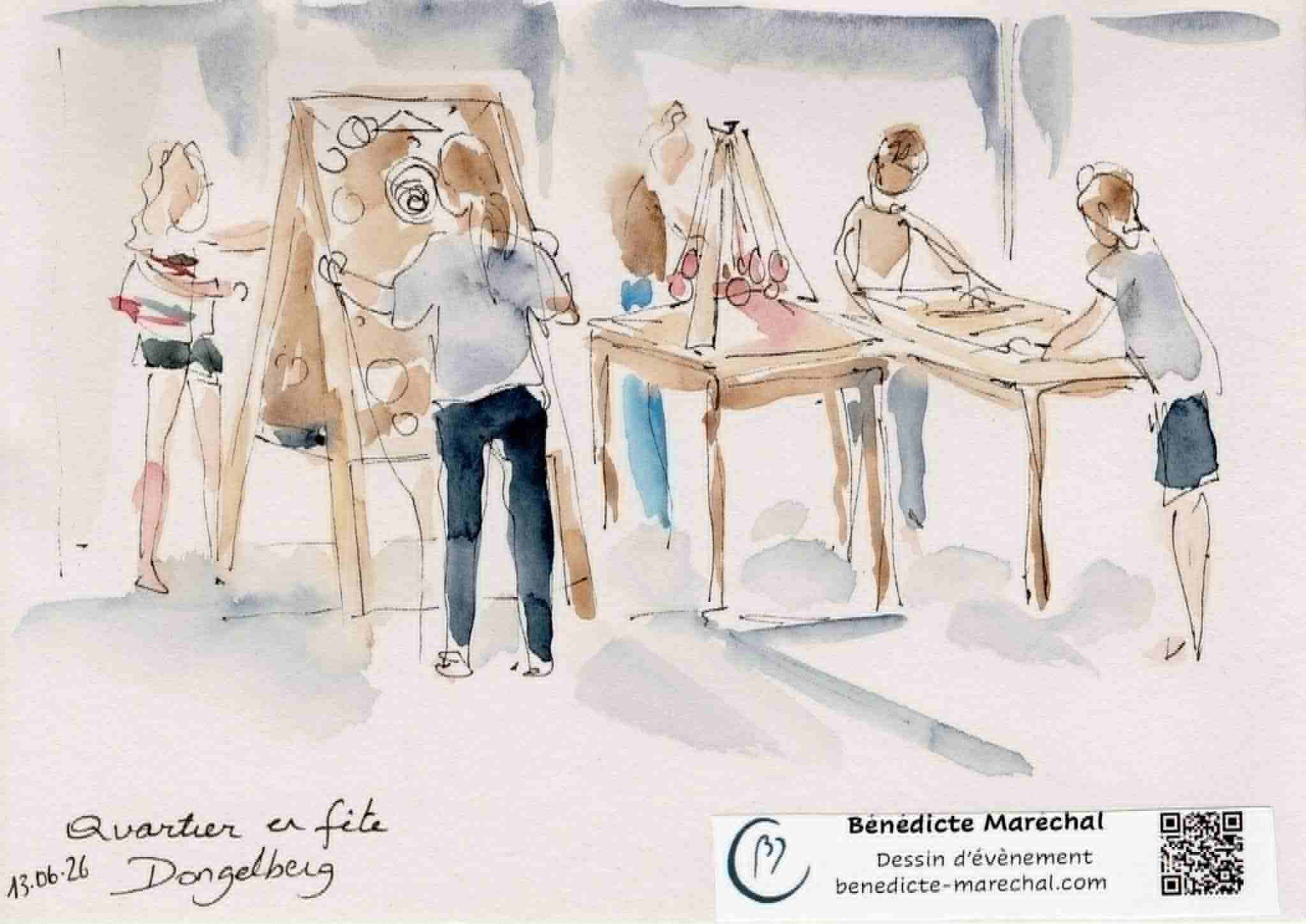 Livepainting, Aquarelle, Animation
