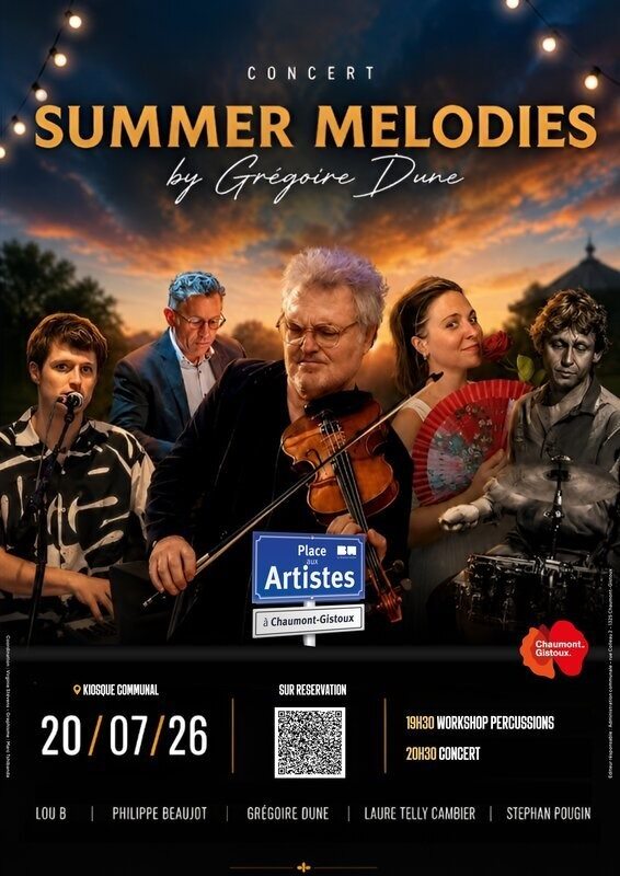SummerMelodies, Chaumont-Gistoux, Musique