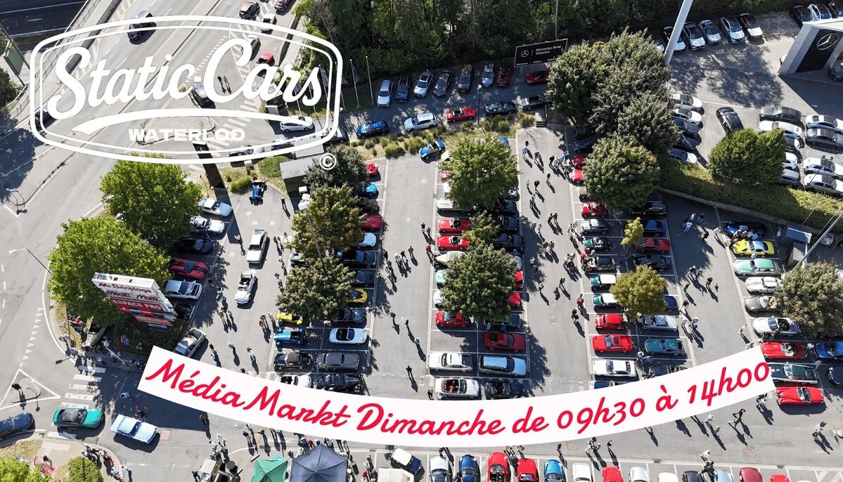 automobile, rassemblement, Waterloo