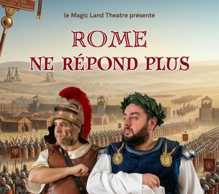 Braine-l'Alleud : le Magic Land Théâtre plonge dans les intrigues de la Rome antique