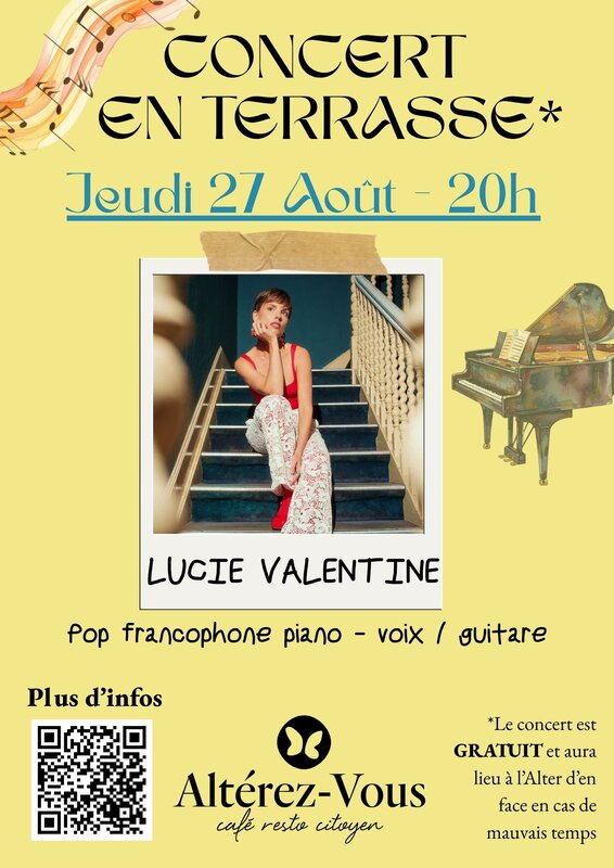 Louvain-la-Neuve : Lucie Valentine