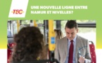 Une nouvelle ligne de bus express entre Namur et Nivelles ?