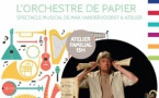 Jodoigne : L'orchestre de papier - Spectacle musical et atelier (à partir de 8 ans) + vidéo