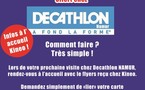 Recevez 10 euros en cadeau au Decathlon Namur !