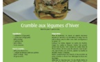 Crumble aux légumes d’hiver (4 personnes)