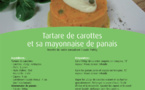 Tartare de carottes et sa mayonnaise de panais