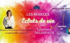 Soirée "Éclats de vie" avec Laurence Delespaux en invité