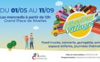 Nivelles Village : Tous les mercredis jusqu'au 11 septembre !