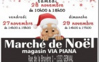 Marché de Noël le 27, 28 et 29 novembre au magasin Via PIANA à Genval