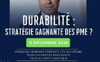Ne manquez pas l’événement sur la durabilité pour PME avec François Gemenne