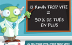 « Un peu trop vite, c’est trop vite » Nouvelle campagne de l’AWSR
