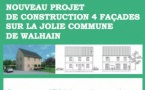 NOUVEAU PROJET DE CONSTRUCTION 4 FAÇADES SUR LA JOLIE COMMUNE DE WALHAIN !