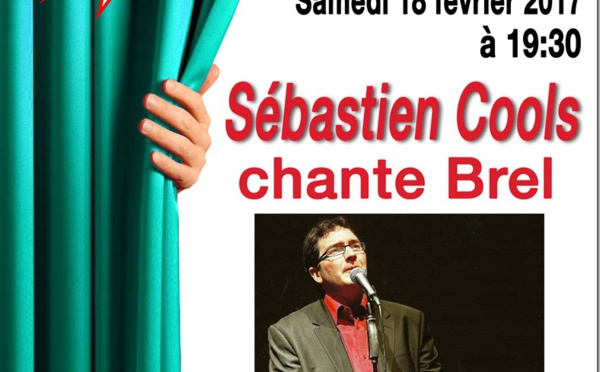 Tubize : SÉBASTIEN COOLS chante BREL (CADIF)