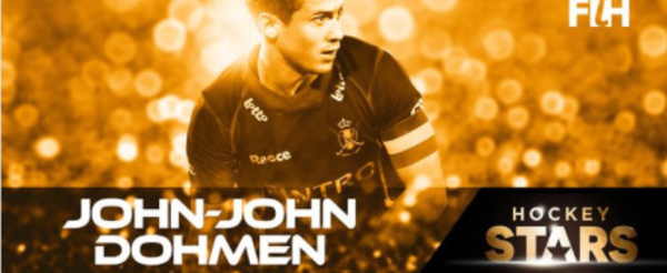 John-John Dohmen est élu meilleur joueur du monde par la Fédération Internationale de Hockey !