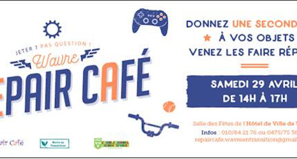 Un Repair Café à Wavre